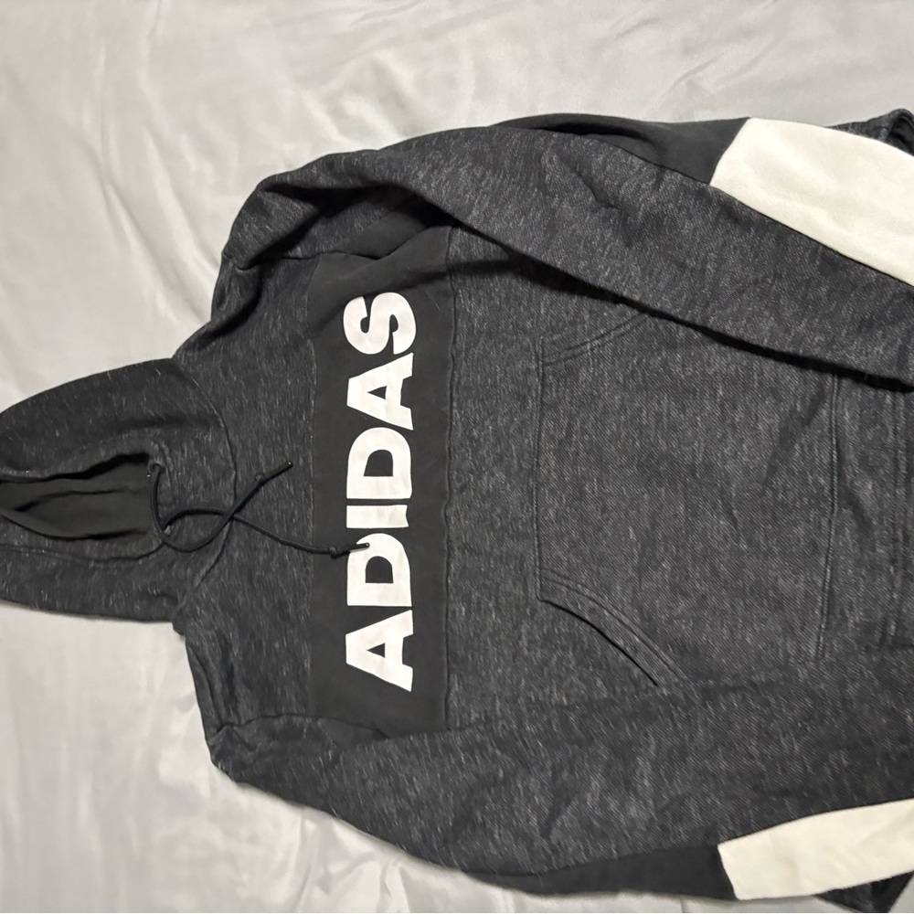 Adidas Black and Gray Apparel